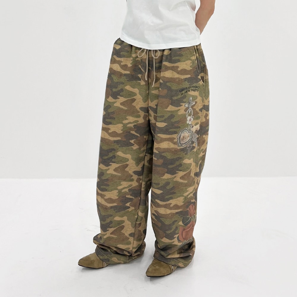Souvenir Sweat Pants_Camo