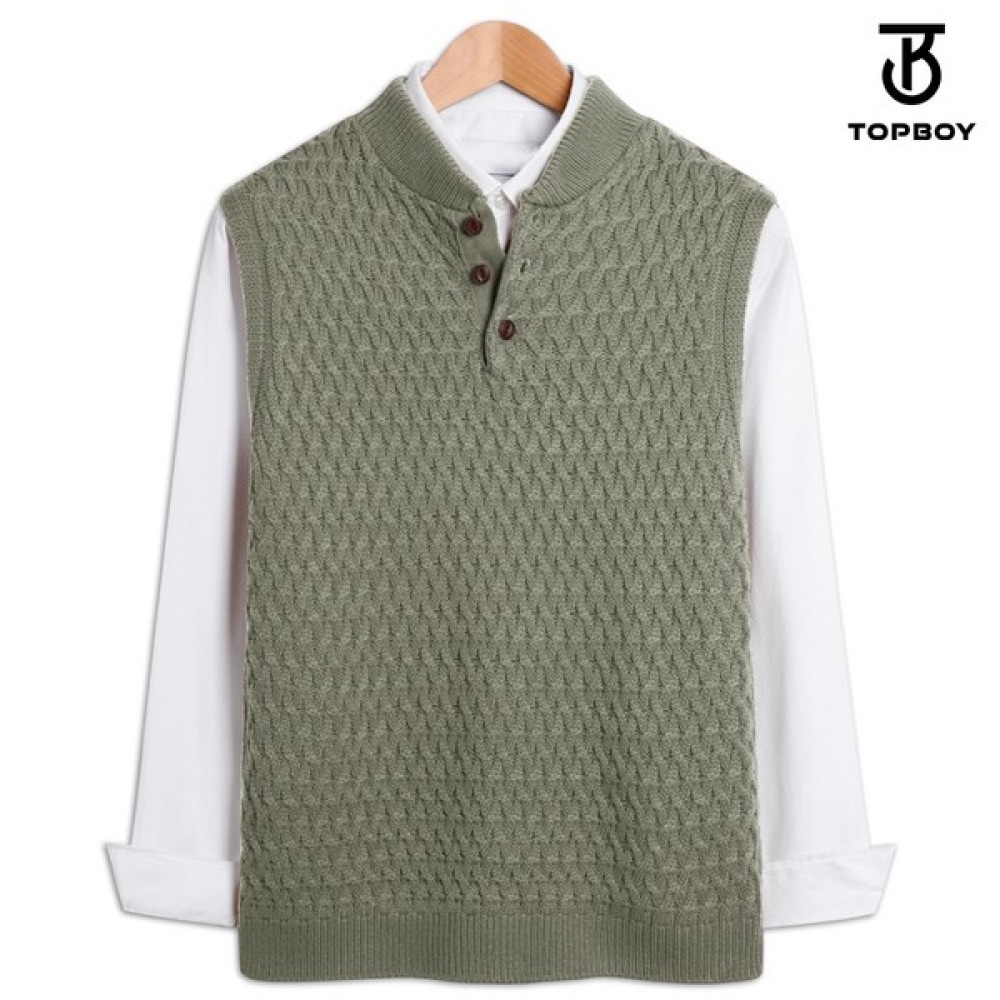 (トップボーイ) ベーシックカネコニットベスト (AK001)