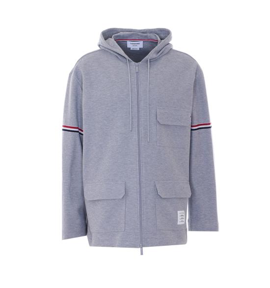 THOM BROWNE Men Bubble Jackets MJT567A J0250050 Grey