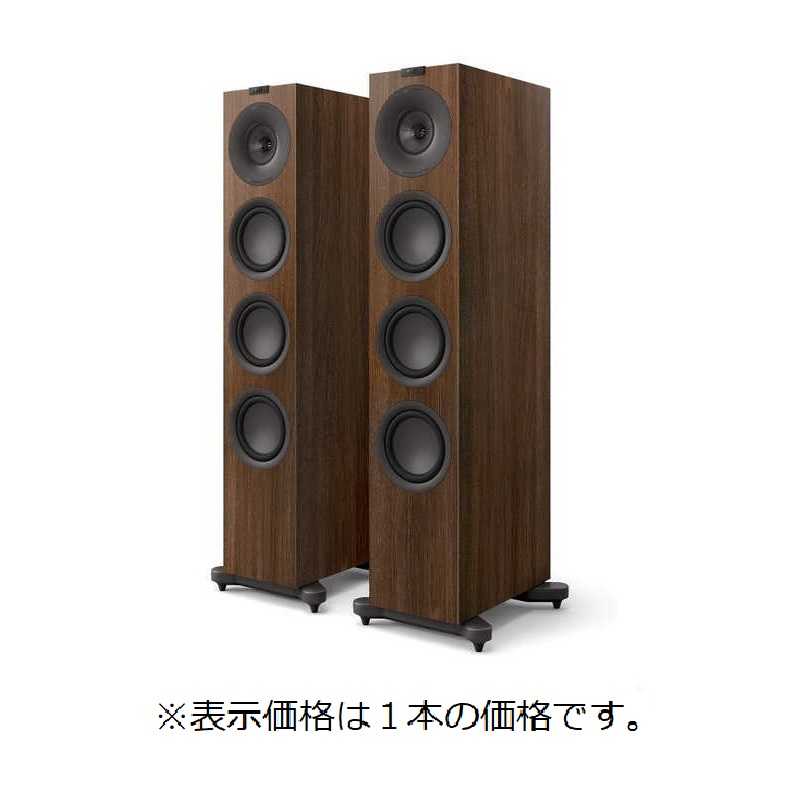 KEF　トールボーイスピーカー ［1本］ ウォールナット　Q11MetaWalnut