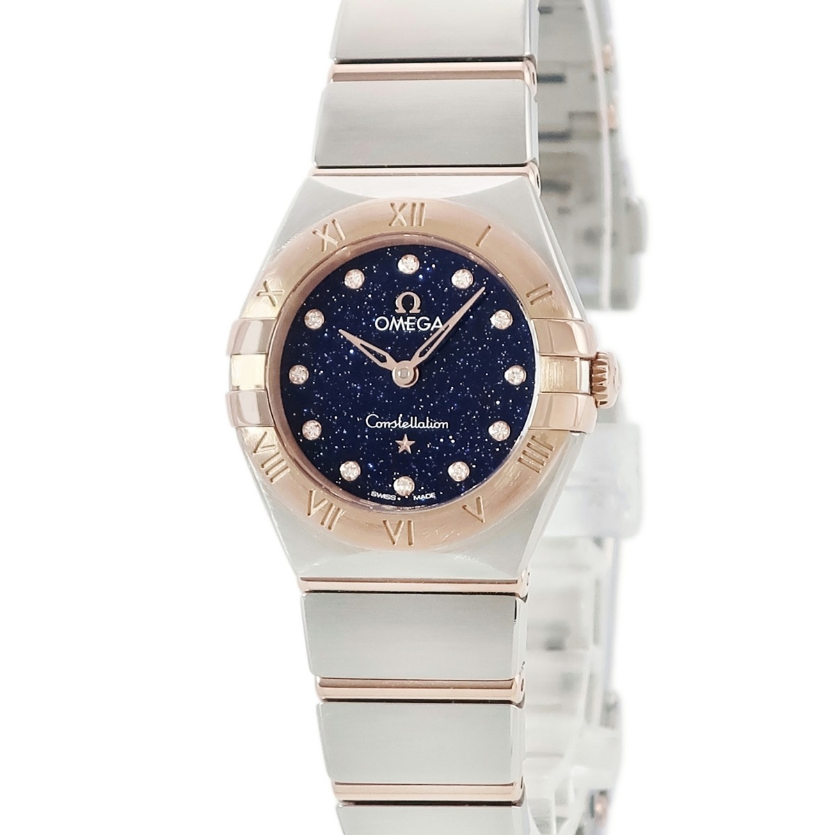 コンステレーション マンハッタン ブラッシュクォーツ 131.20.25.60.53.002 クオーツ レディース 純正ダイヤ 3年保証