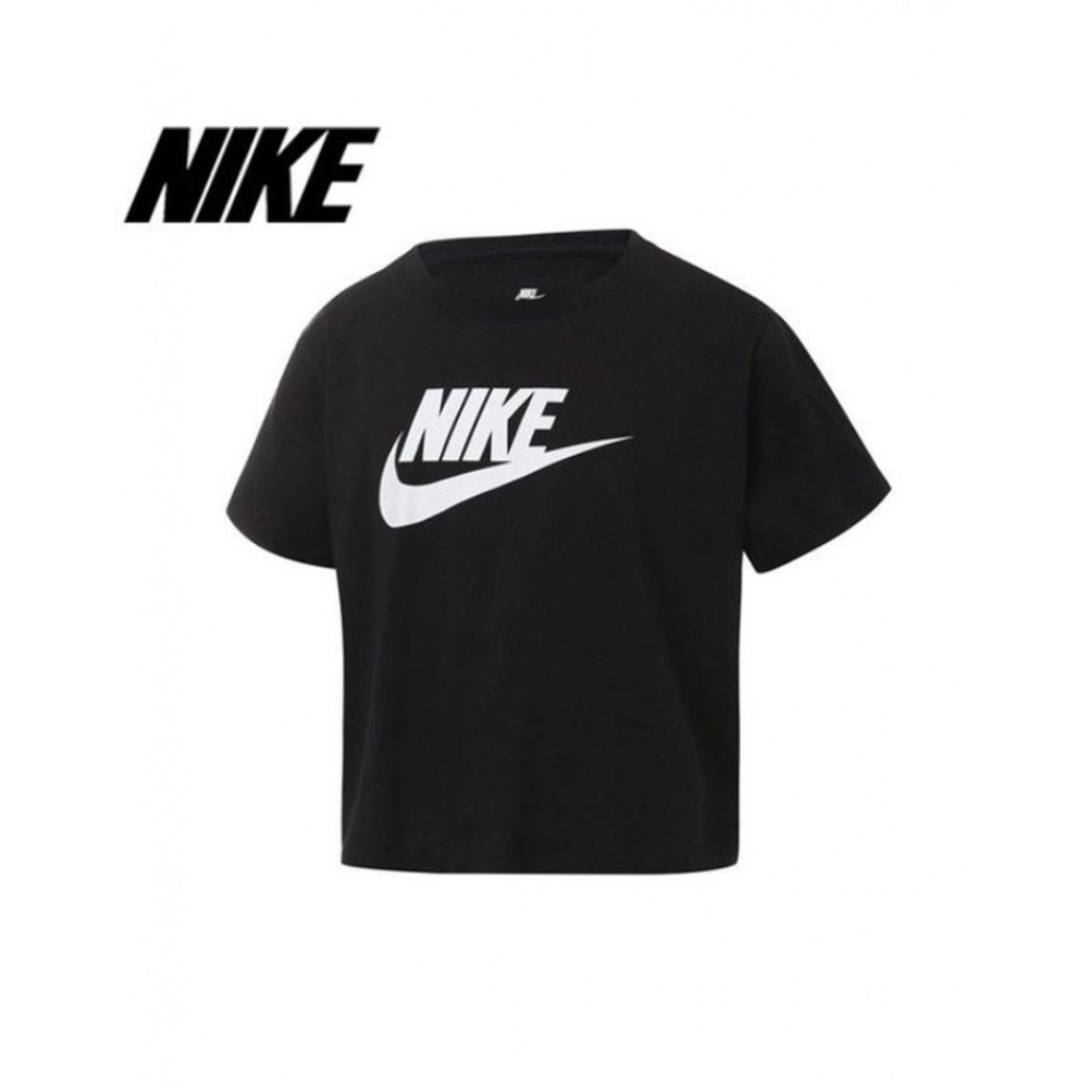 ナイキ (スポーツ) ガールズ NSW フューチュラクロップショートスリーブ T シャツ DA6925_012