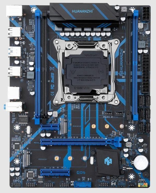 HUANANZHI X99-QD4 LGA2011-3 DDR4 2400/2133/1866MHz PCIE X4 3.0 32Gb/s Motherboard