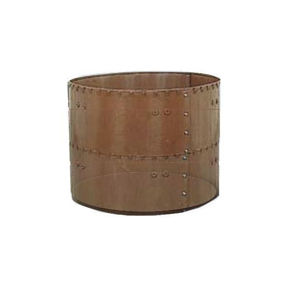 サンポリ　堆肥枠 C-24 丸形 容量1540リットル【組立式】 たいひわく