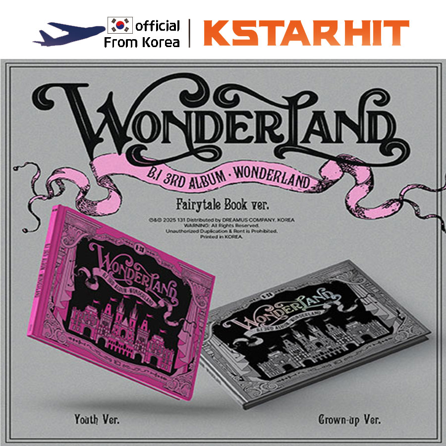 (Fairy tale Ver./2種セット) B.I - WONDERLAND (3枚目のフルアルバム)