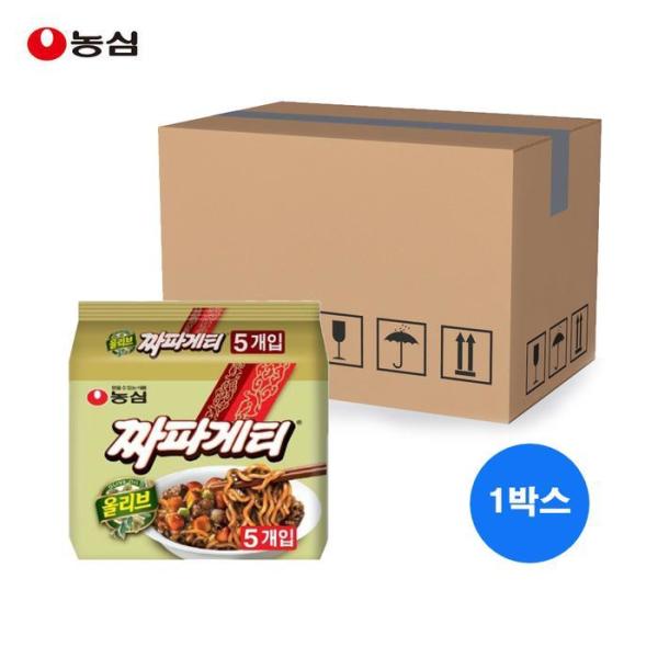 農心 チャパゲティ 5入 マルチパック x 8P (40袋)