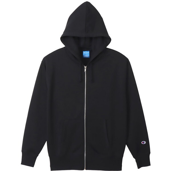 チャンピオン スポーツウエア ZIP HOODED SWEATSHIRT ブラック XXL C3-XS160 090