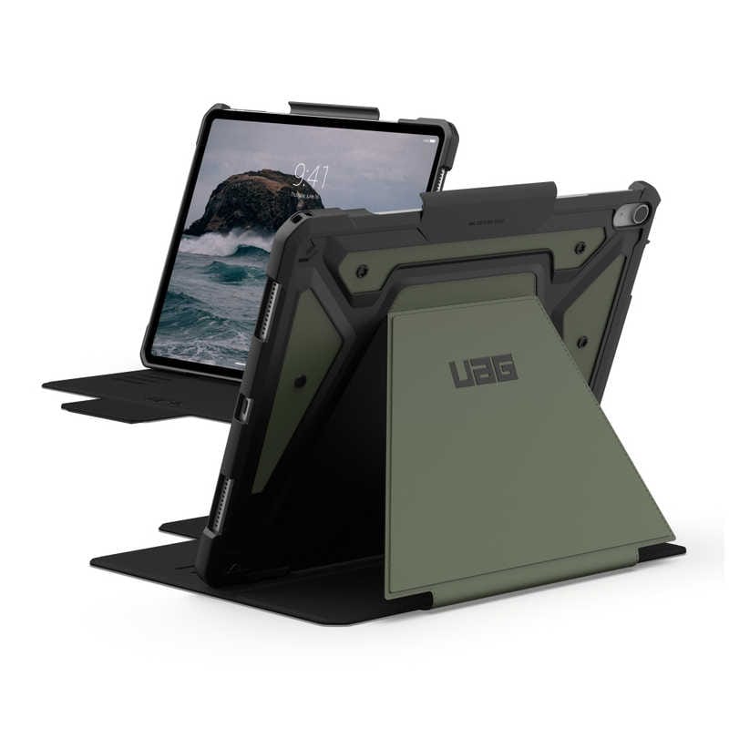 UAG　Urban Armor Gear 13インチ iPad Air (M2) 対応 耐衝撃ケース METROPOLIS SE (日本正規代理店) オリーブ　UAG-IPDA13M2-FSE-OL