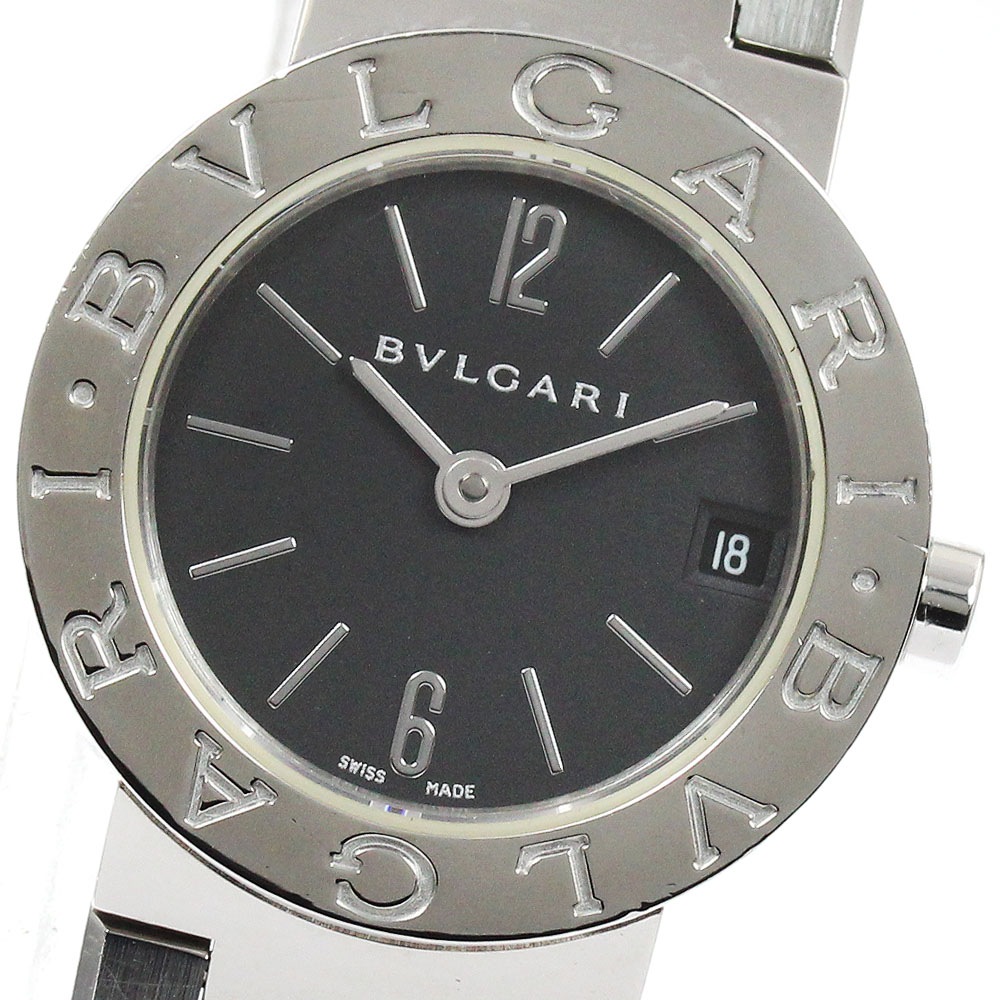 ブルガリ BVLGARI BB23SS ブルガリブルガリ デイト ロゴあり クォーツ レディース _941211【中古】