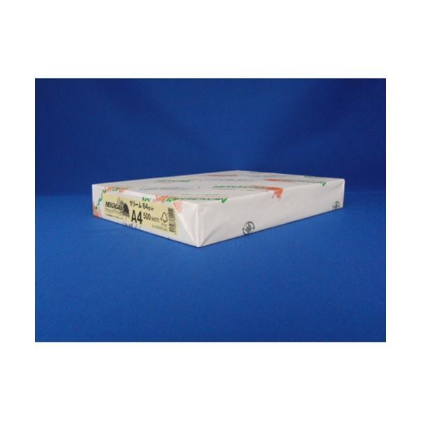 （業務用セット） 北越紀州 NEWファインカラー A4判 NEW ファインカラー A4 クリーム 500枚入 2セット