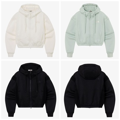 PUFFY HOOD ZIP UP [NJ5JQ51]
