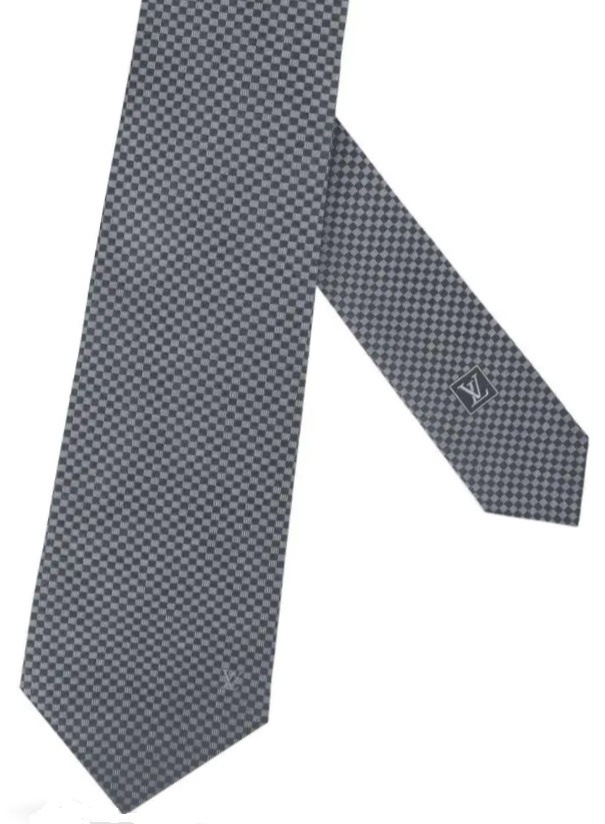 M78749 クラヴァットマイクロダミエアントラシットシルク(100%)ネクタイ