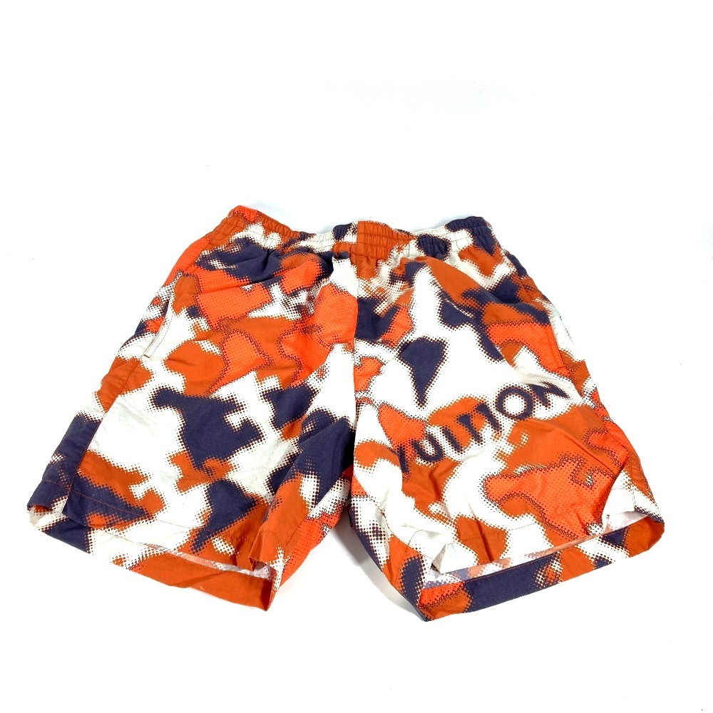 水着 1AFAY5 ロゴ 2024SS スィムウェア スィムショーツ ボトムス アパレル ポリアミド オレンジ