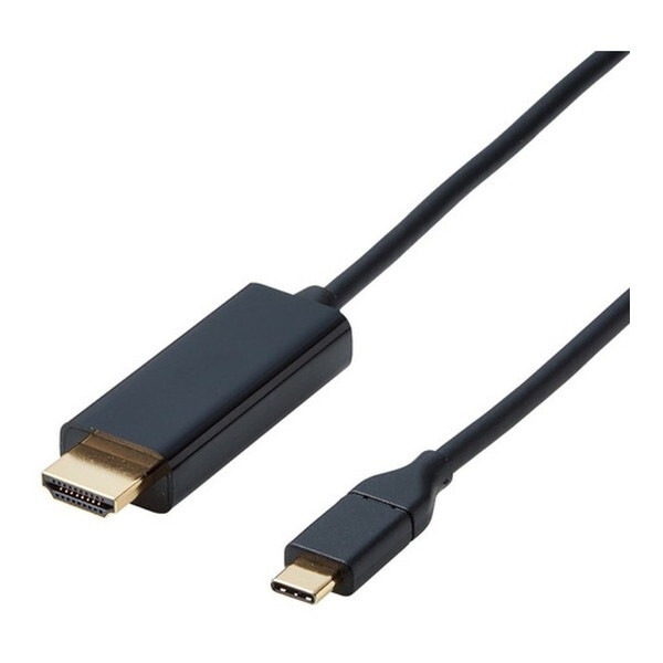 CAC-CHDMI10BK2 USB Type-C - HDMI 変換ケーブル ( USB-C プラグ to HDMIプラグ ) 1m 4K 60Hz ブラック メーカー直送
