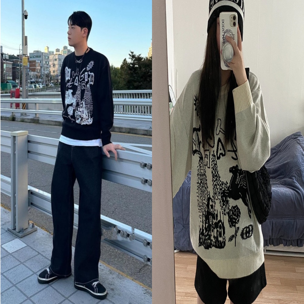 FANTASIA KNIT SWEATER/ユニセックス 8,200円