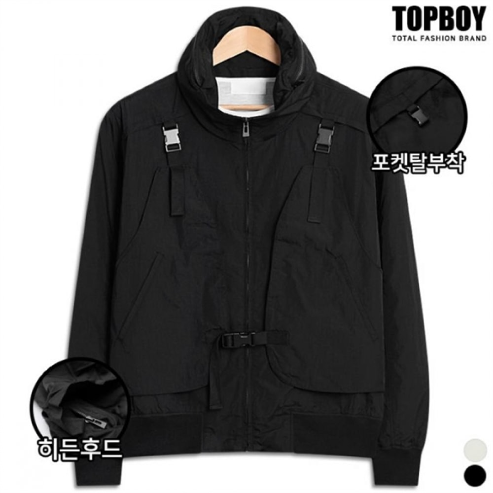 (トップボーイ) ビッグポケットバックルオーバーフィットジャンパー (JW530)