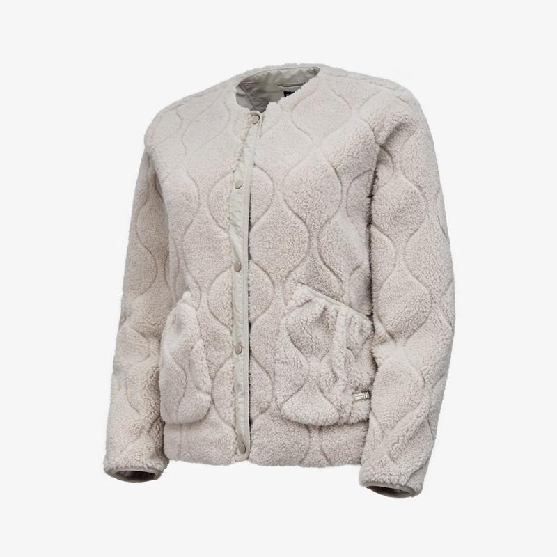 女性キルティングフリースジャケット(PS3WJ24W721)