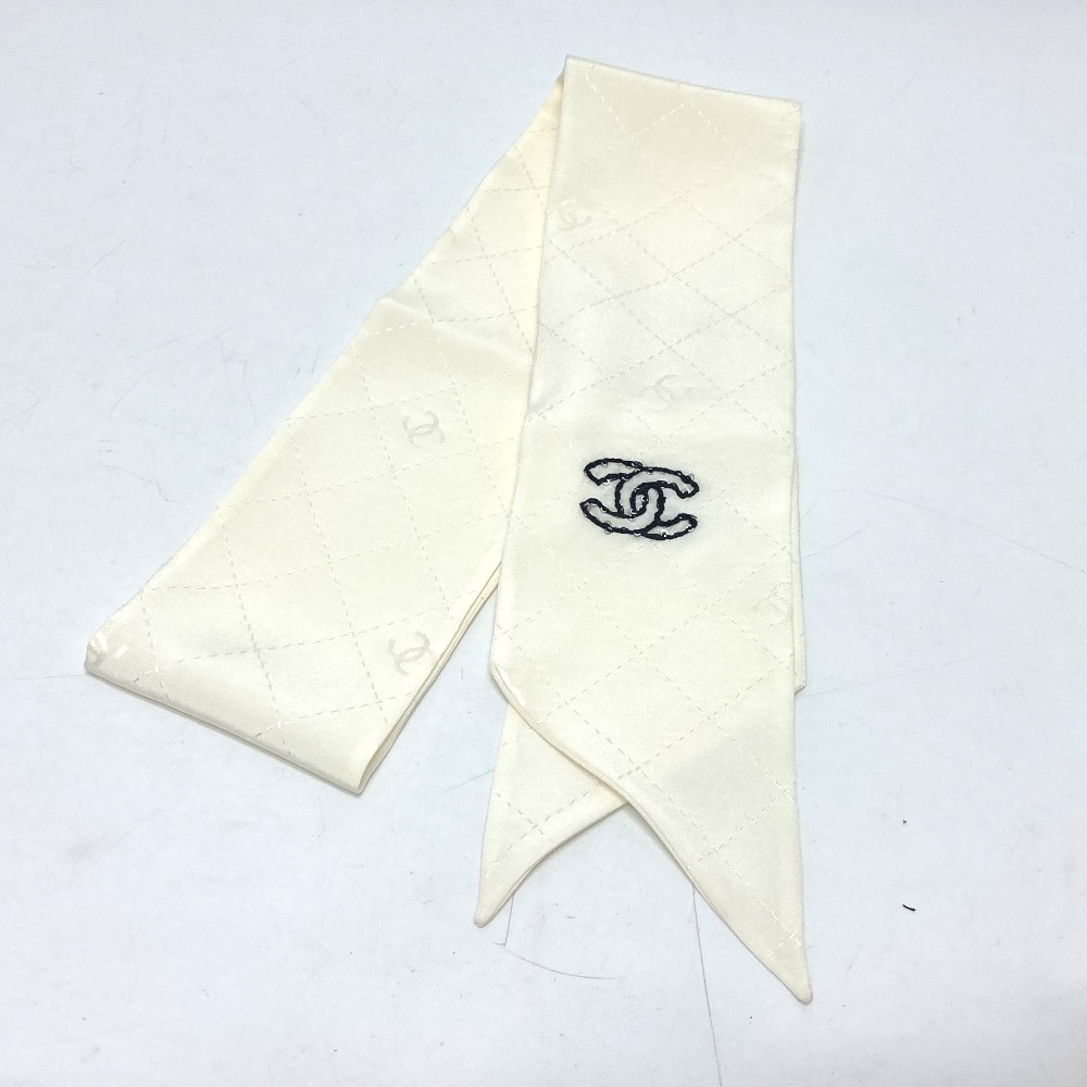 スカーフ ココマーク マトラッセ アパレル バンドースカーフ シルク ホワイト 34,320円