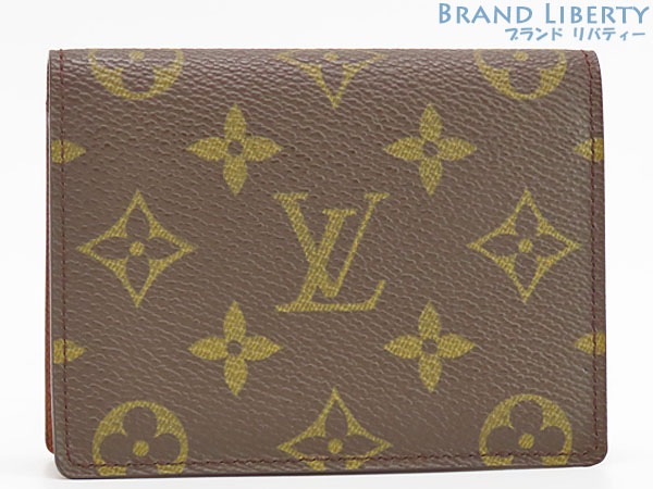 1未使用ルイヴィトンモノグラムジャポンサンガプールカードケースパスケース名刺入れダークブラウンM60530