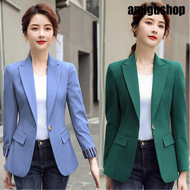 緑 テーラードジャケット レディース 春 秋 通勤 OL オフィス スーツジャケット ブラック フォーマル 大きいサイズ ジャケット アウター お洒落