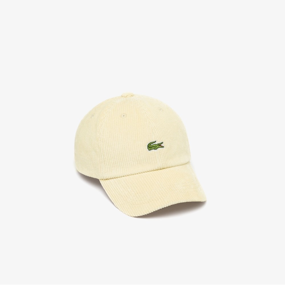 ラコステユニセックスコーデュロイボールキャップ RK412E-55N XFJ