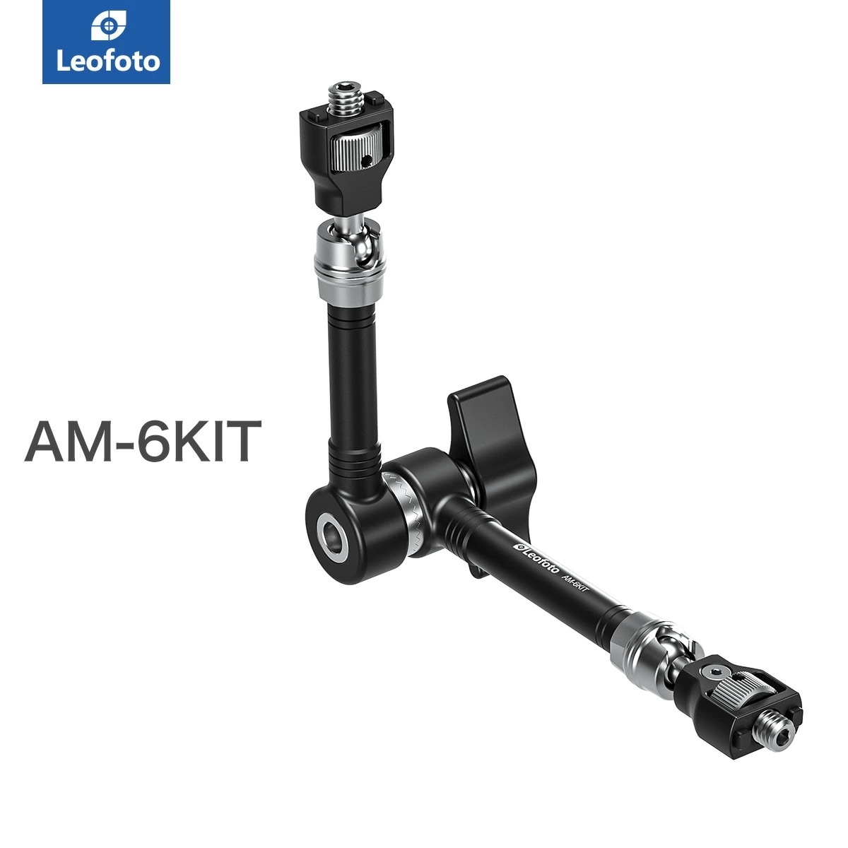 Leofoto(レオフォト) AM-6KIT 多機能マジックアーム［1/4インチ対応3/8インチ対応雄ネジ］