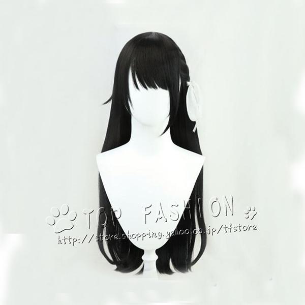 バーチャルYouTuber 大空スバル 風 コスプレウィッグ かつら cos wig カツラ 専用ネット付 変装 仮装 コスチューム