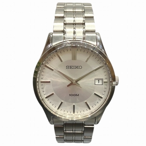 セイコー 7N42-0EX0 クォーツ デイト 100M 腕時計 メンズ 【中古】 7,022円