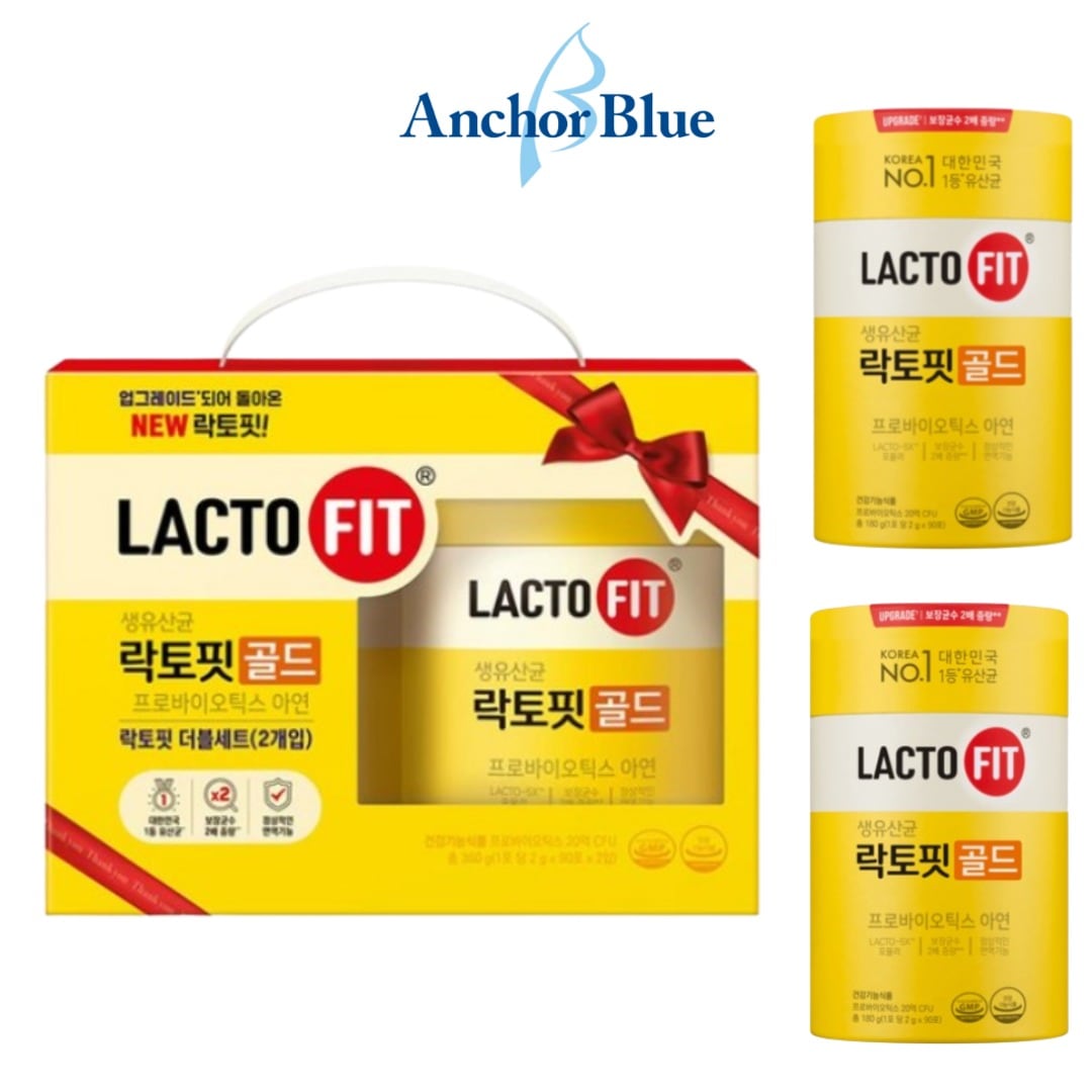 チョングンダン ゴールド 生乳酸菌 プロバイオティクス ダブルセット 2g * 90包*2入(6ヶ月分)