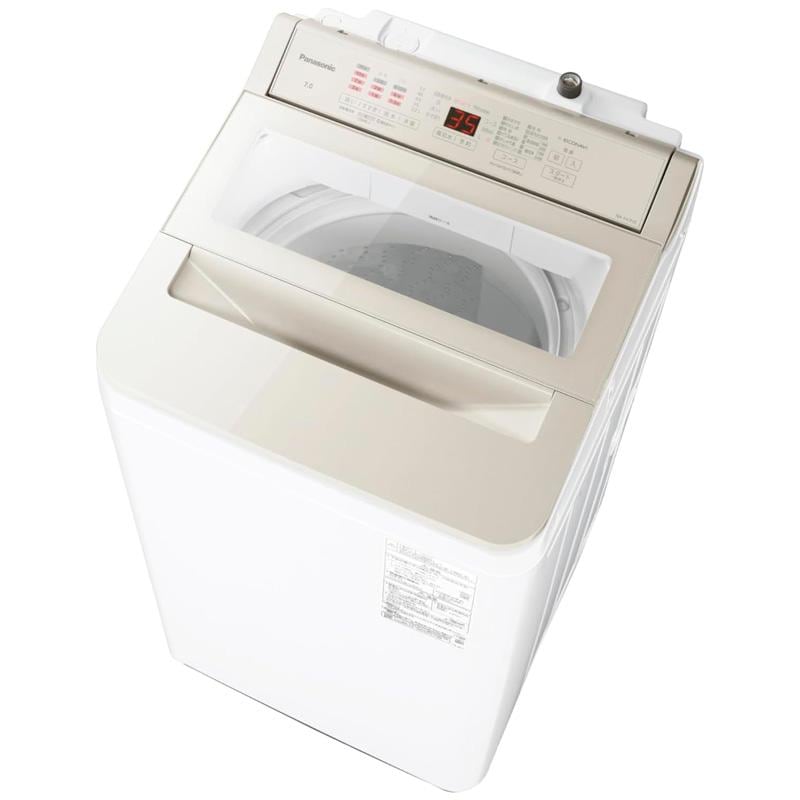 パナソニック Panasonic NA-FA7H5-C 全自動洗濯機 スゴ落ち泡洗浄 AIエコナビ 洗濯脱水容量7kg ナチュラルベージュ
