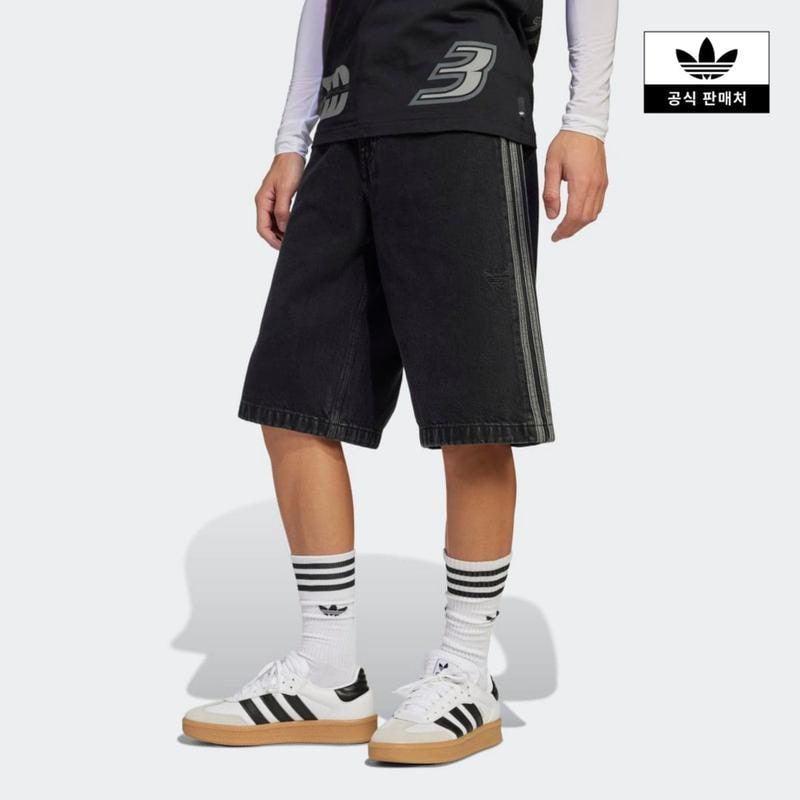 [アディダスコリア公式] アディカラー デニム ファイヤーバード ショーツ [JC6719]