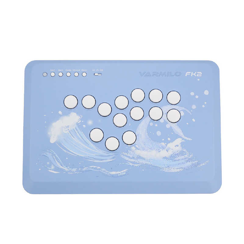 Varmilo　FK2 Leverless Arcade Controller for Fighting Games　VMFK2SEAMELODY