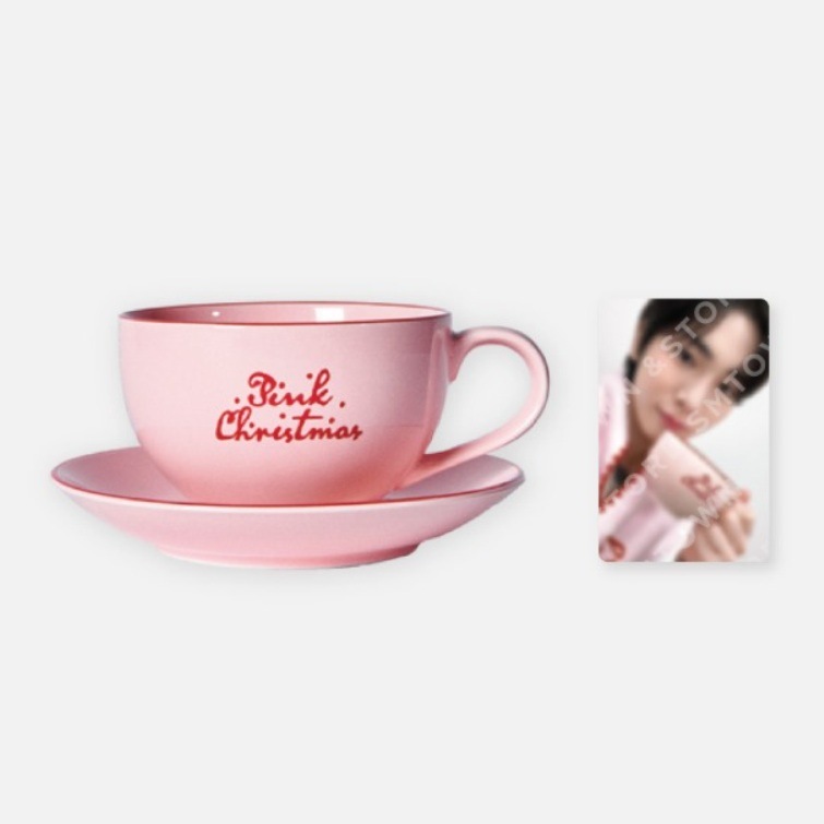 SHINee 2024 PINK CHRISTMAS CUP & SAUCER SET