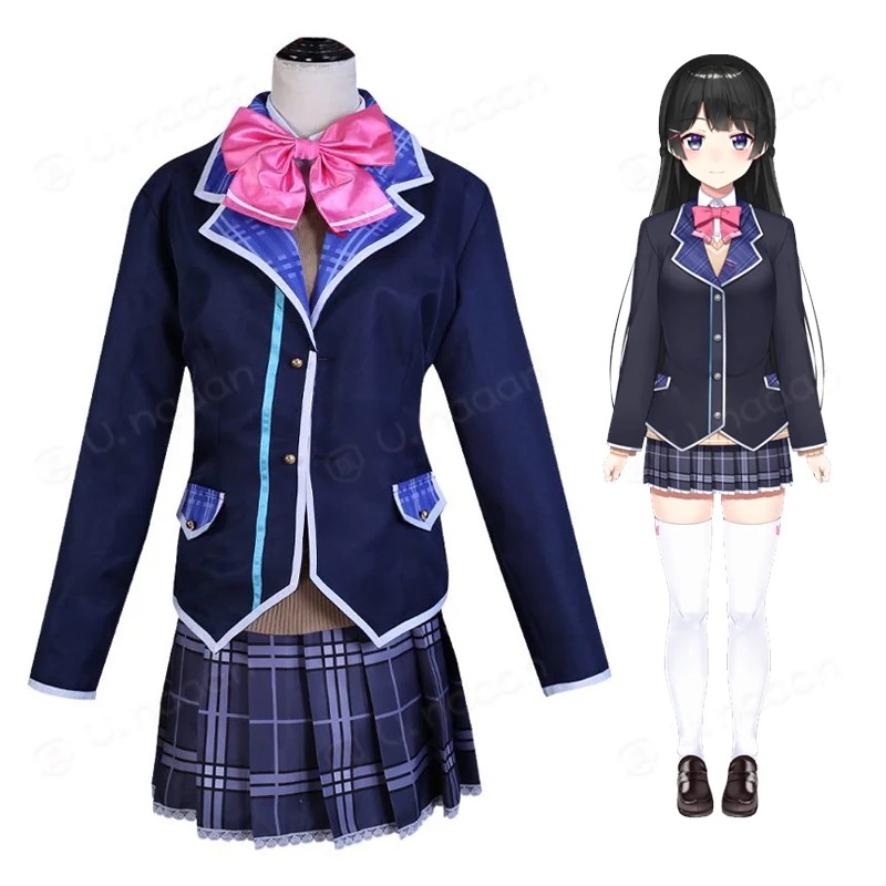 コスプレ衣装 月ノ美兎 衣装＋靴下 ウィッグ追加可 つきのみと衣装 コスプレ服 可愛い コスプレ ハロウィン