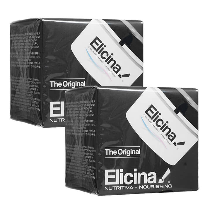 スネイルクリーム40g 2本　保湿　普通肌オイリー肌タイプ　無香料　無着色　エリシーナ　 海外直送日時指定不可