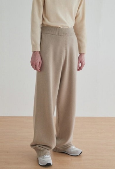 Cashmere Lounge Pants_Beige