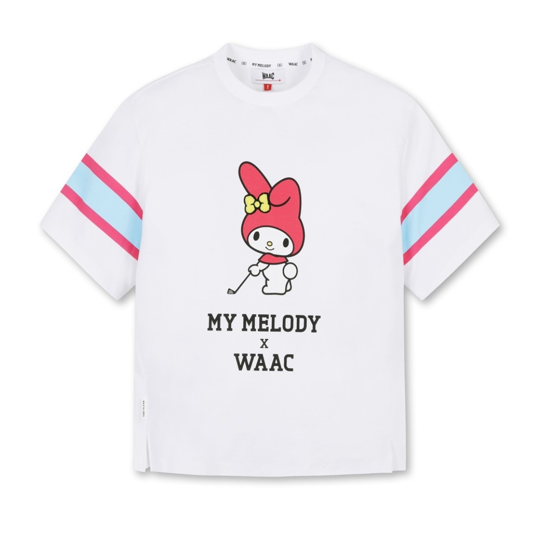 [ 公式 ] WAAC X MY MELODY X KUROMI WOMEN Round T-SHIRTS