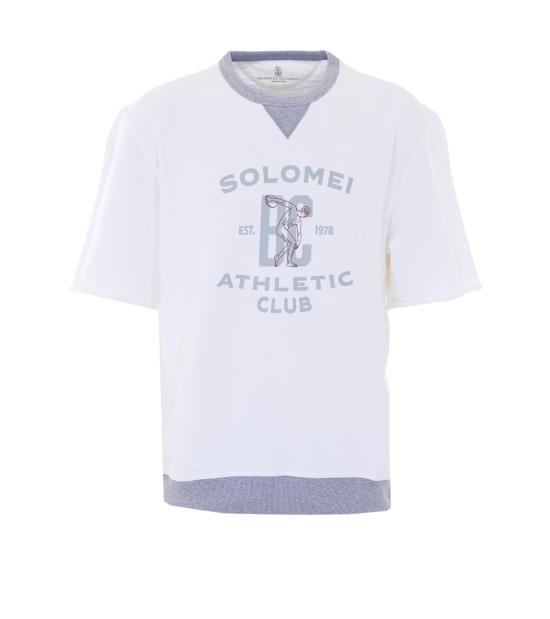 BRUNELLO CUCINELLI Men Tunic Tops MR8313378G CTQ27 White