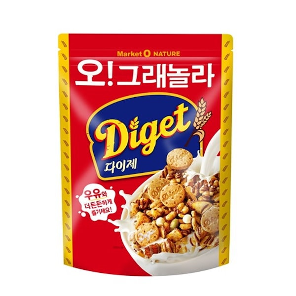 Qoo10] マーケットO 【韓国大人気シリアル】 オグラノーラ D