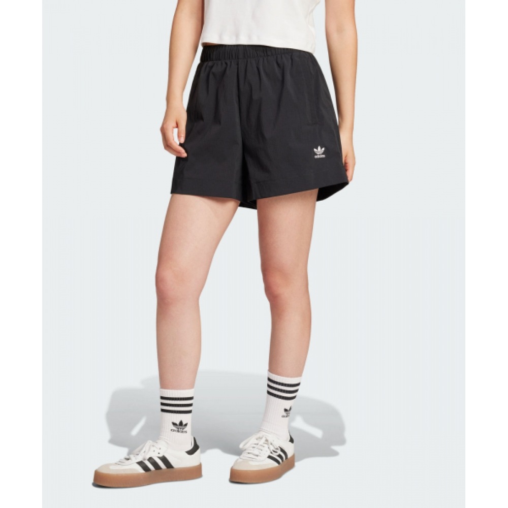 ADIDAS エッセンシャルリップストップショートパンツ - ブラック / JD1511