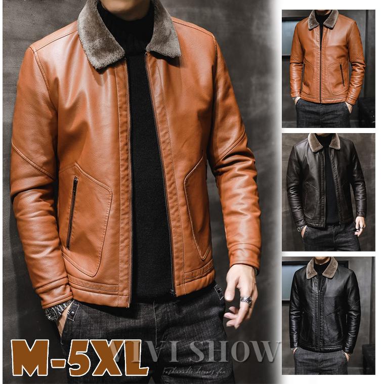 【赤字開催】秋冬 革ジャン メンズ レザージャケット 裏起毛 アウター メンズジャケット バイクジャケット ライダースジャケット メンズ革ジャン お兄系
