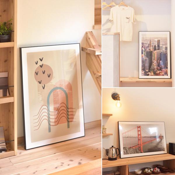 アートパネル おしゃれ 北欧 海 アートボード 写真 壁掛け ウォールパネル インテリア 飾り 橋 絵画 花瓶 山 月 エッフェル塔 タワー パリ ビル 街 都会 風景