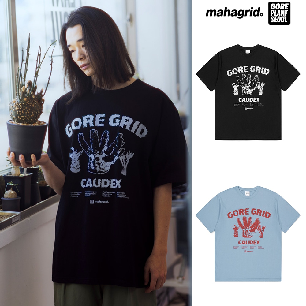 [mahagrid] 【mahagrid X GORE PLANT SEOUL】GORE GRID TEE