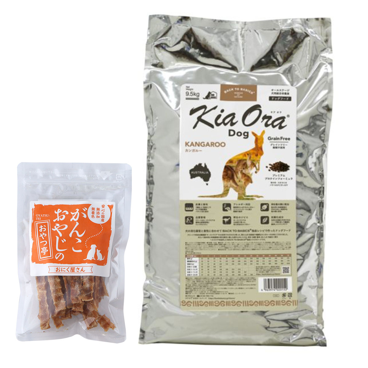 ドッグフード カンガルー 9.5kg【国産たじま鶏ジャーキー40g付き】