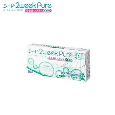 【6箱】SEED 2ウィークピュアうるおいプラス乱視用6枚入り ツーウィーク 2 ウィーク 2weekPure 2週間使い捨て コンタクトレンズ ポスト投函　【2WPラ】