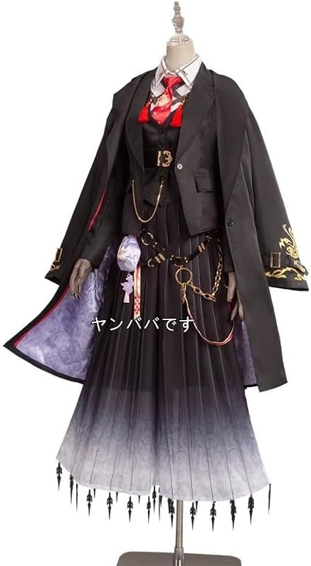 アークナイツ星6ヴァルピスフォーリアコスプレ 衣装(ウィッグ 尾 耳靴別売り)