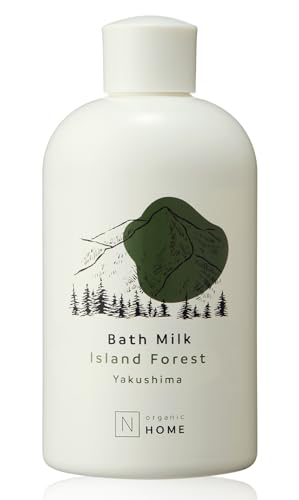 【入浴剤ギフトセット】 N organic HOME バスミルク (約6回分) 美容保湿 潤い しっとり 屋久島アイランドフォレストの香り 300ml エヌオーガニック