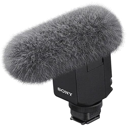 SONY(ソニー) カメラ用マイク ショットガンマイクロホン 可変指向性 ウインドスクリーン付属 ECM-B10