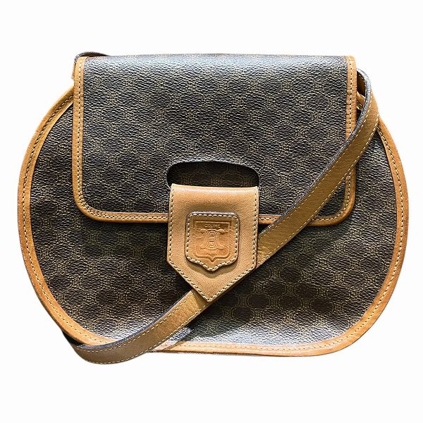 セリーヌ CELINE マカダム ヴィンテージ バッグ ショルダーバッグ レディース 【中古】