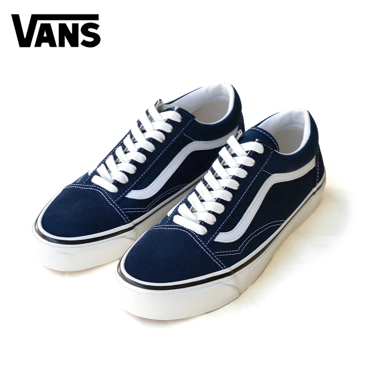 スニーカー オールドスクール ANAHEIM OLD SKOOL 36 DX DRESS BLUE 36デラックス ローカット スウェード アナハイム キャンバス 紐靴 シューズ 靴